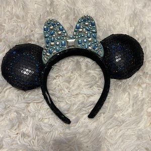 Disneyland set shirt, pin, 65th anniversary ears and lanyard